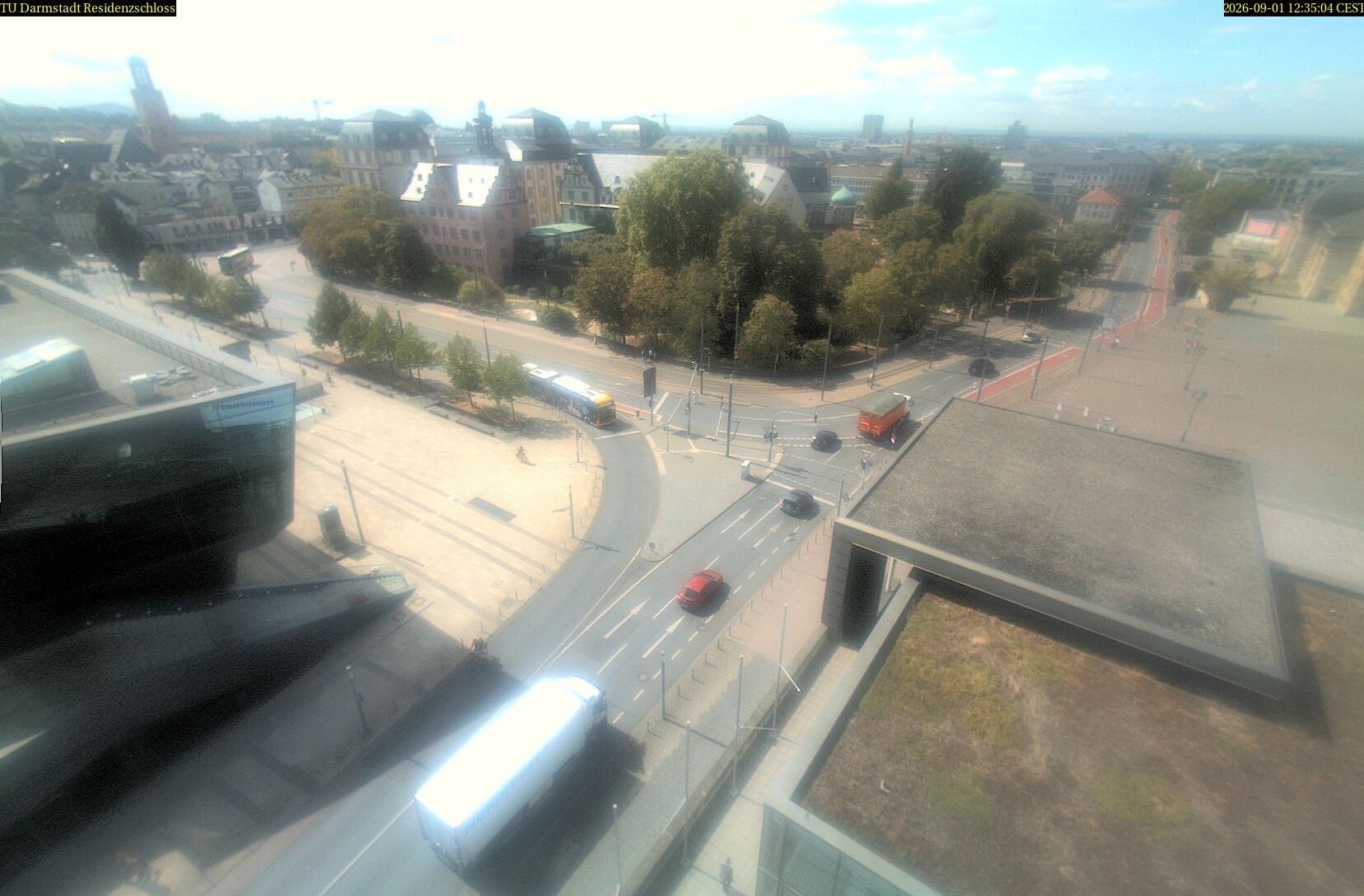 Archiv Foto Webcam Residenzschloss Darmstadt