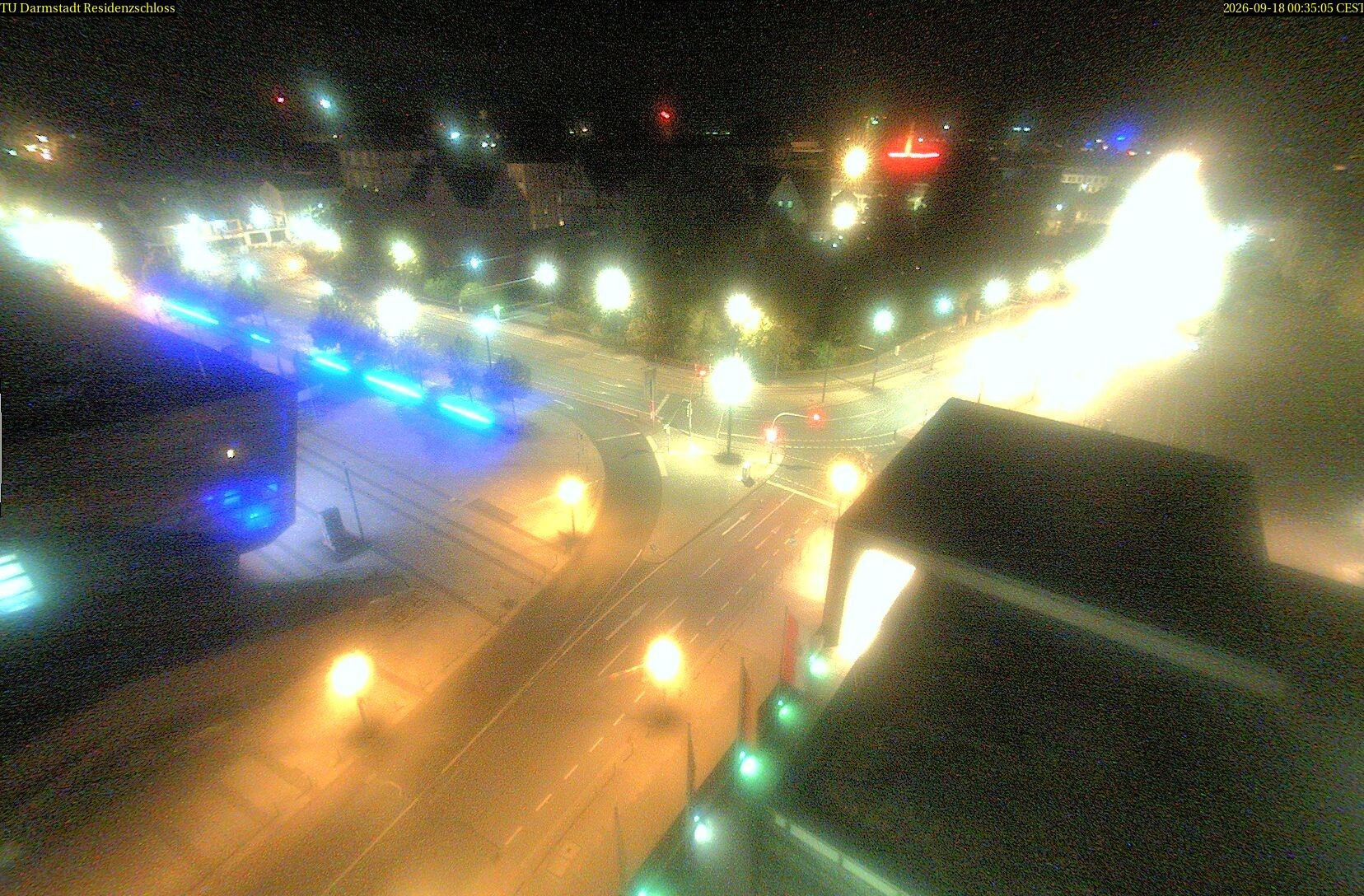 Archiv Foto Webcam Residenzschloss Darmstadt