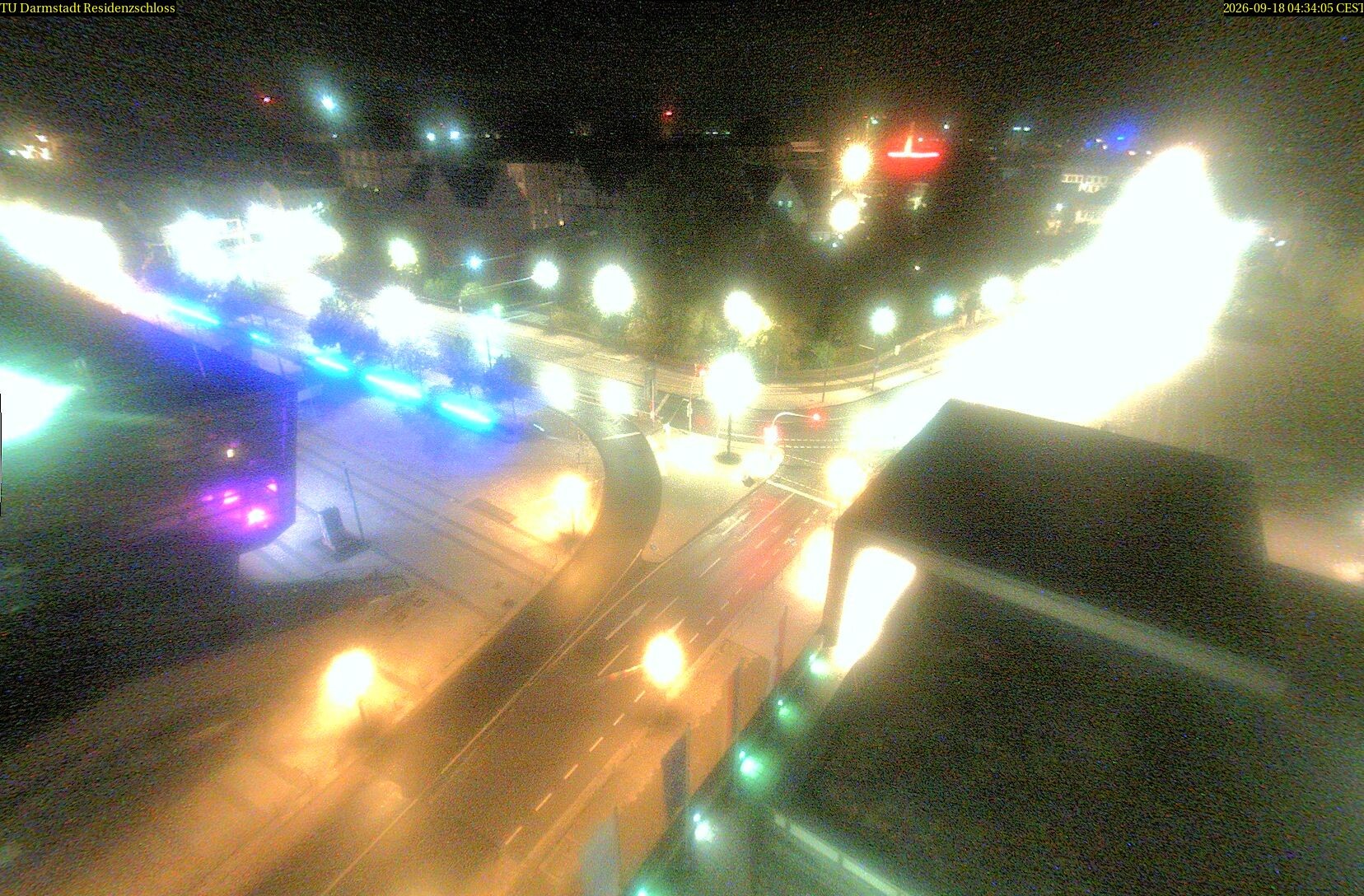 Archiv Foto Webcam Residenzschloss Darmstadt