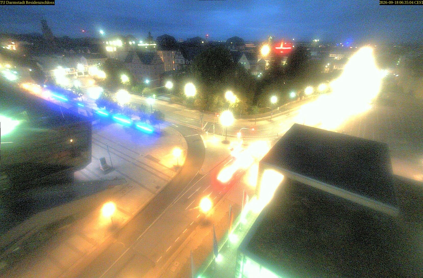Archiv Foto Webcam Residenzschloss Darmstadt