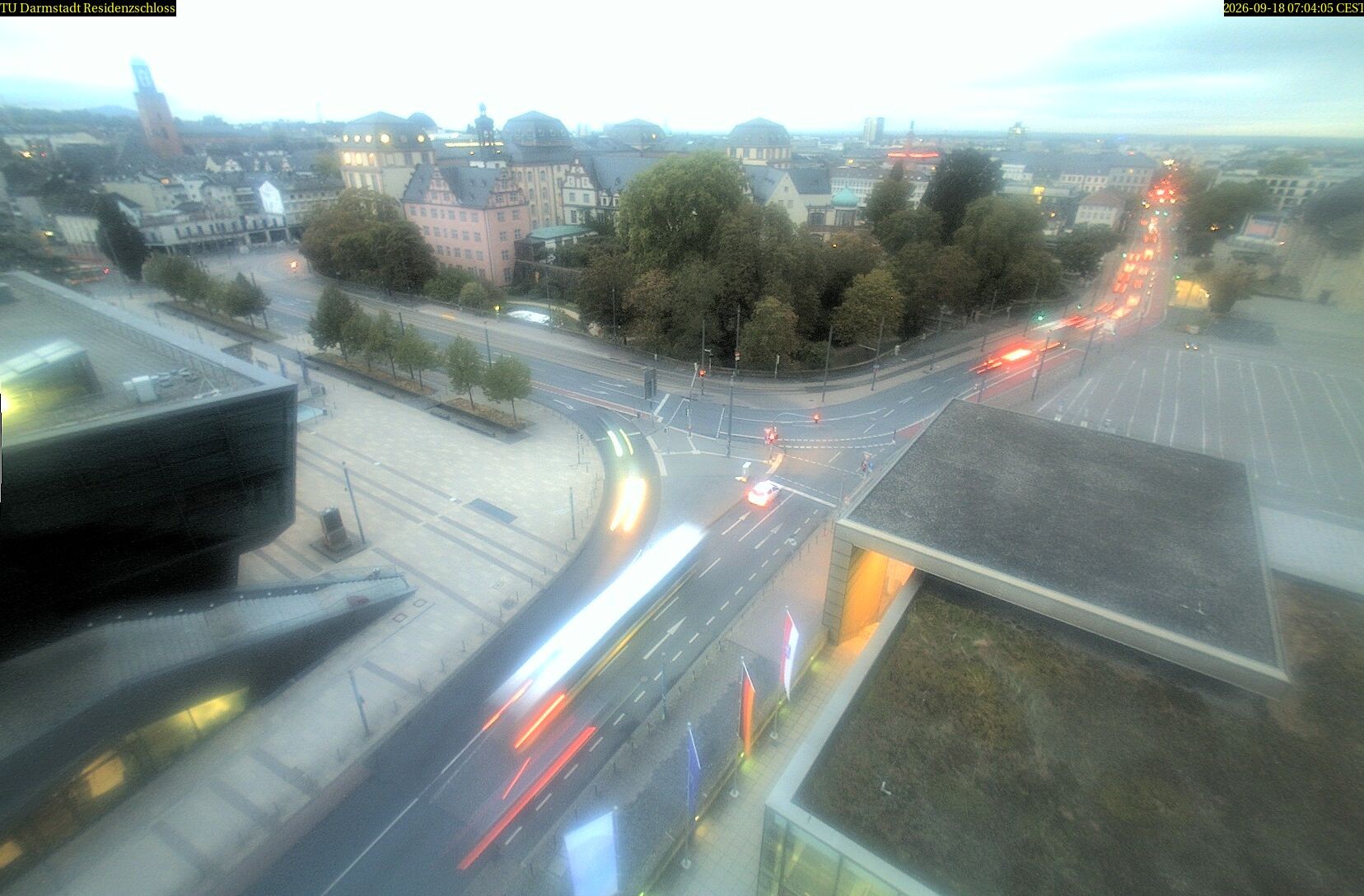 Archiv Foto Webcam Residenzschloss Darmstadt