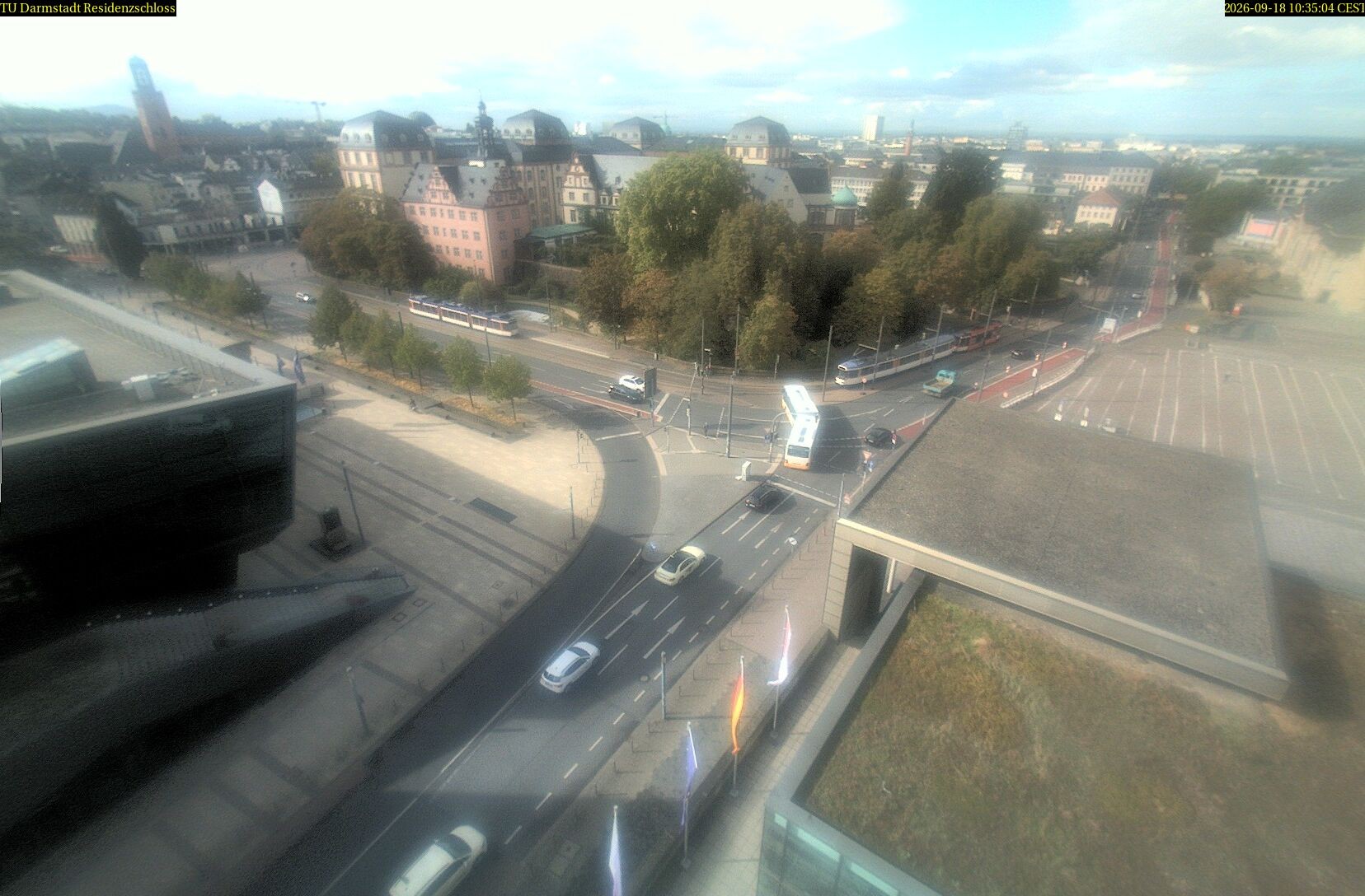 Archiv Foto Webcam Residenzschloss Darmstadt