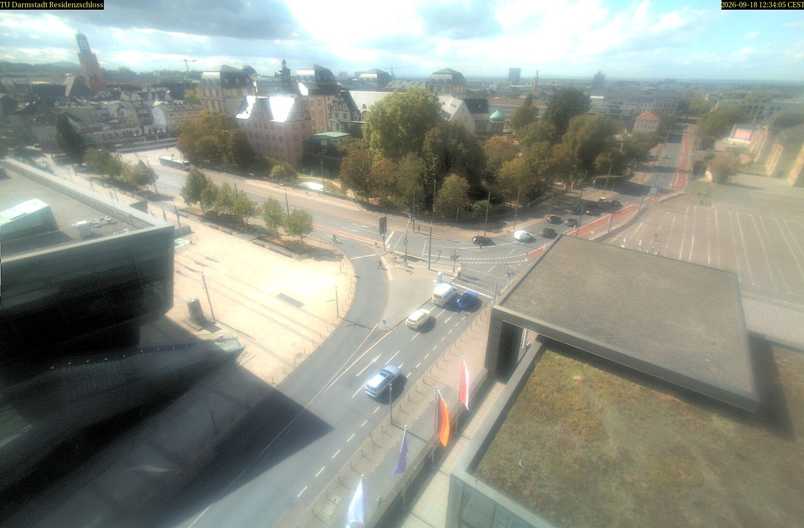 Archiv Foto Webcam Residenzschloss Darmstadt