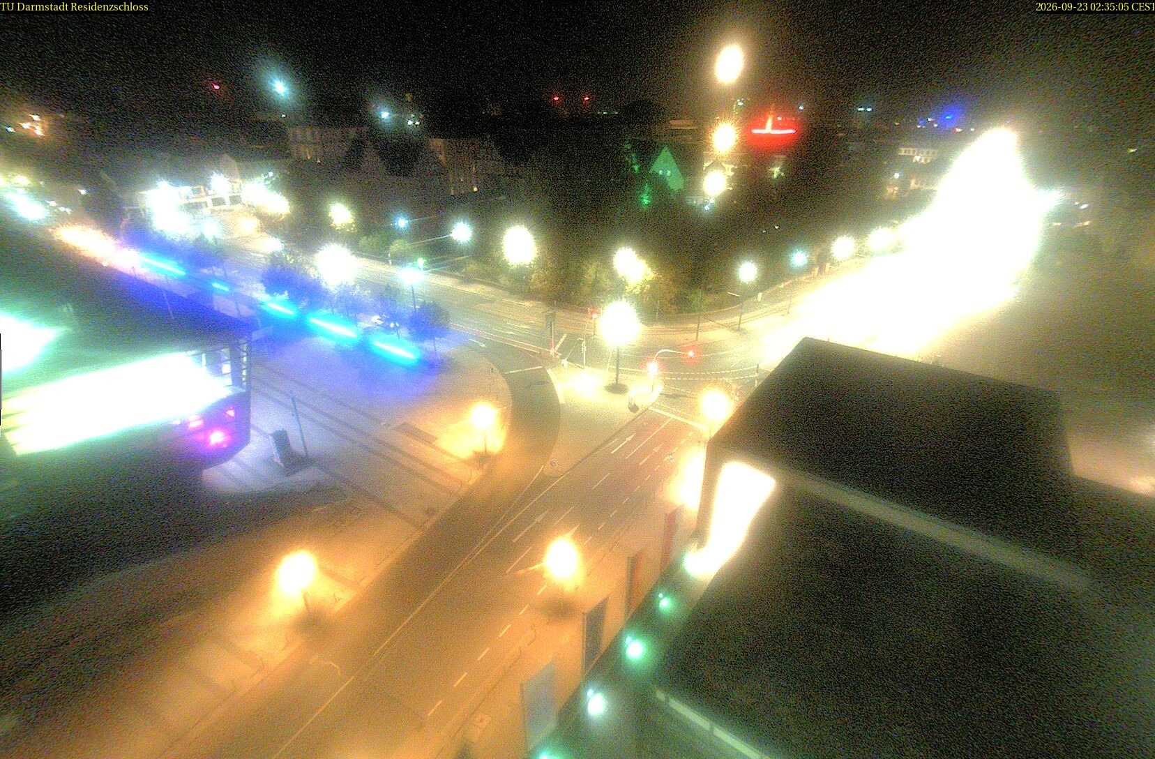 Archiv Foto Webcam Residenzschloss Darmstadt