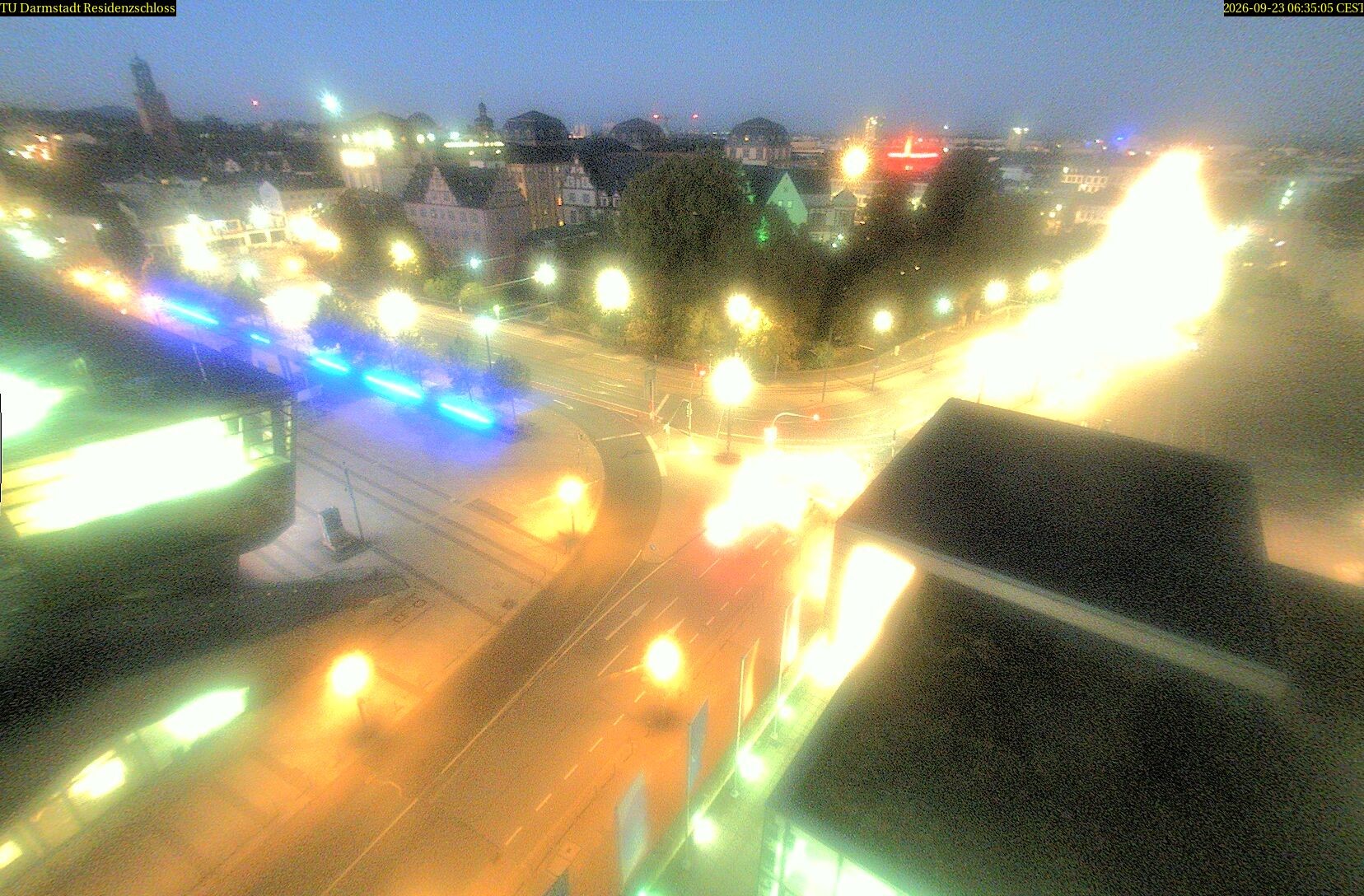 Archiv Foto Webcam Residenzschloss Darmstadt