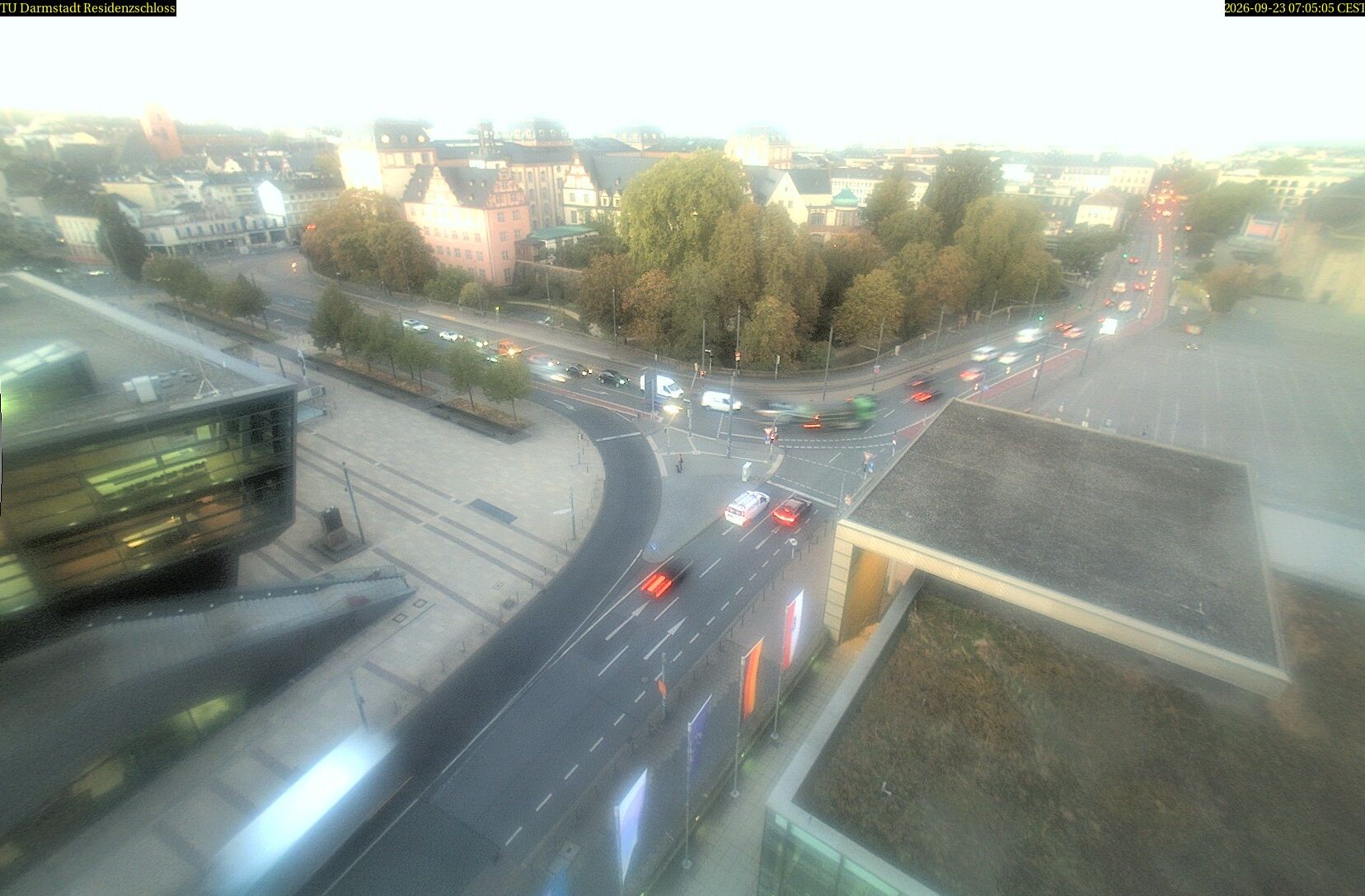 Archiv Foto Webcam Residenzschloss Darmstadt