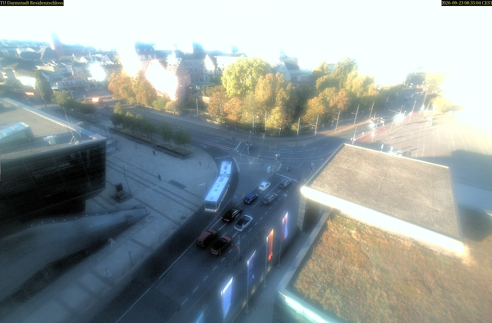 Archiv Foto Webcam Residenzschloss Darmstadt