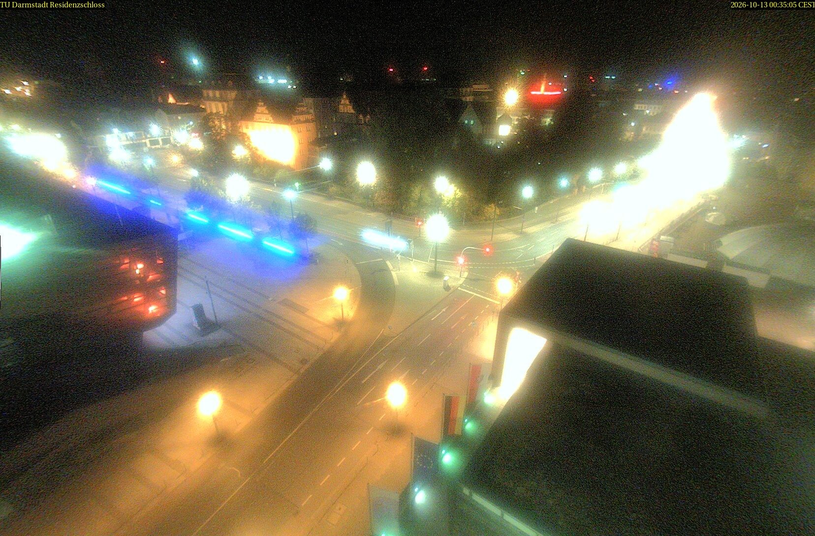 Archiv Foto Webcam Residenzschloss Darmstadt