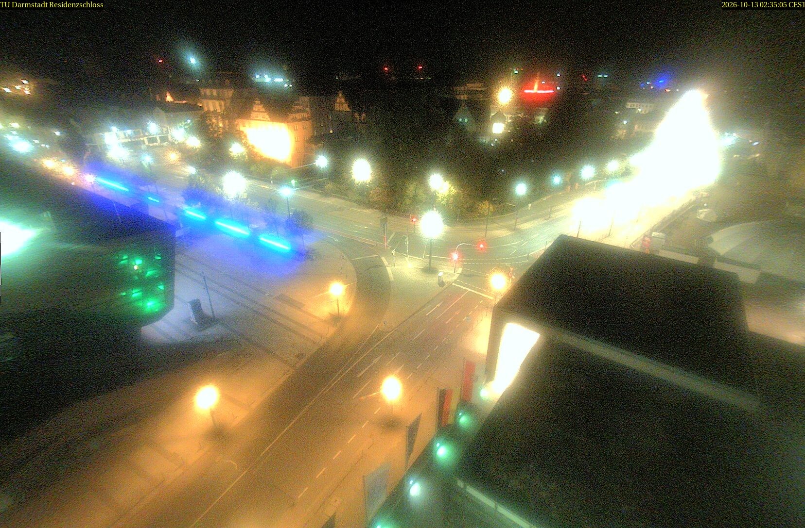 Archiv Foto Webcam Residenzschloss Darmstadt