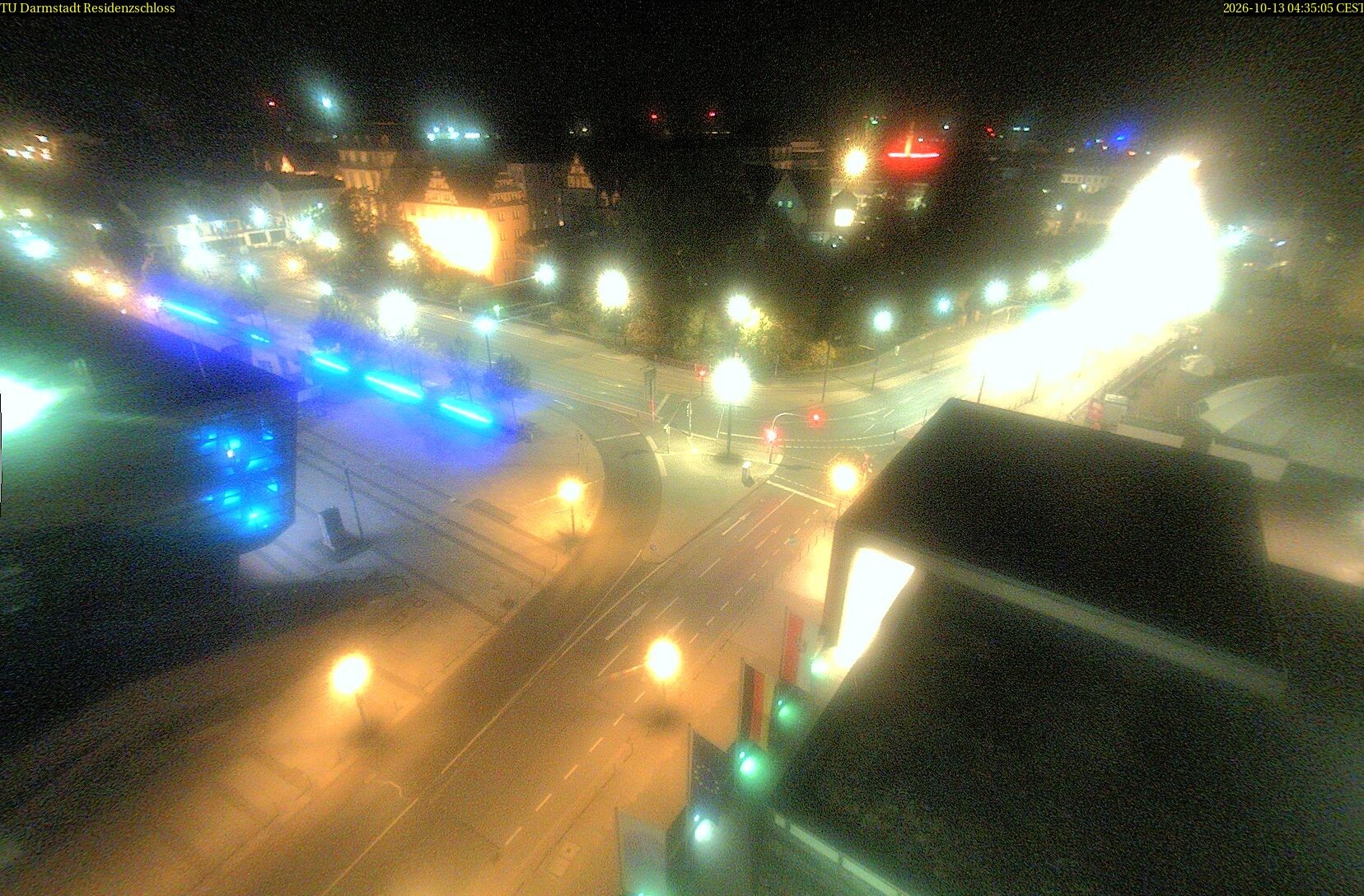 Archiv Foto Webcam Residenzschloss Darmstadt