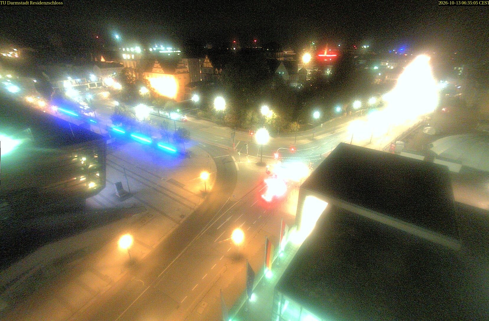 Archiv Foto Webcam Residenzschloss Darmstadt