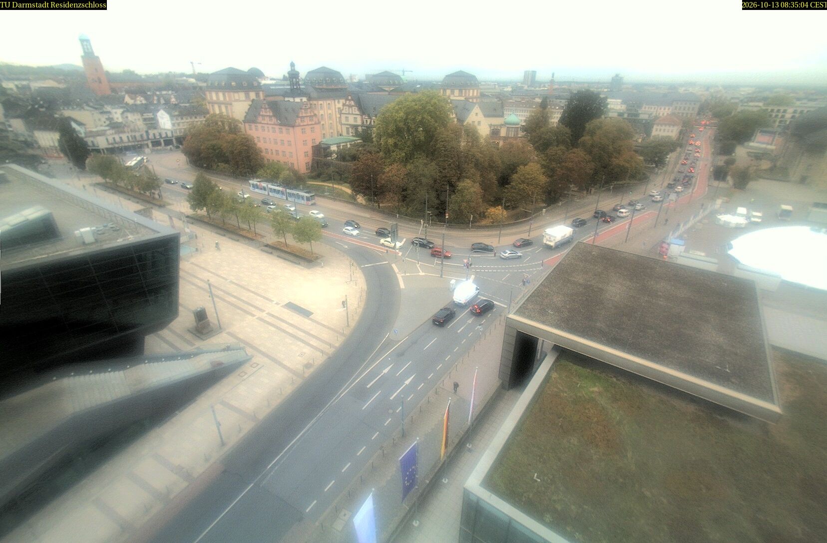 Archiv Foto Webcam Residenzschloss Darmstadt