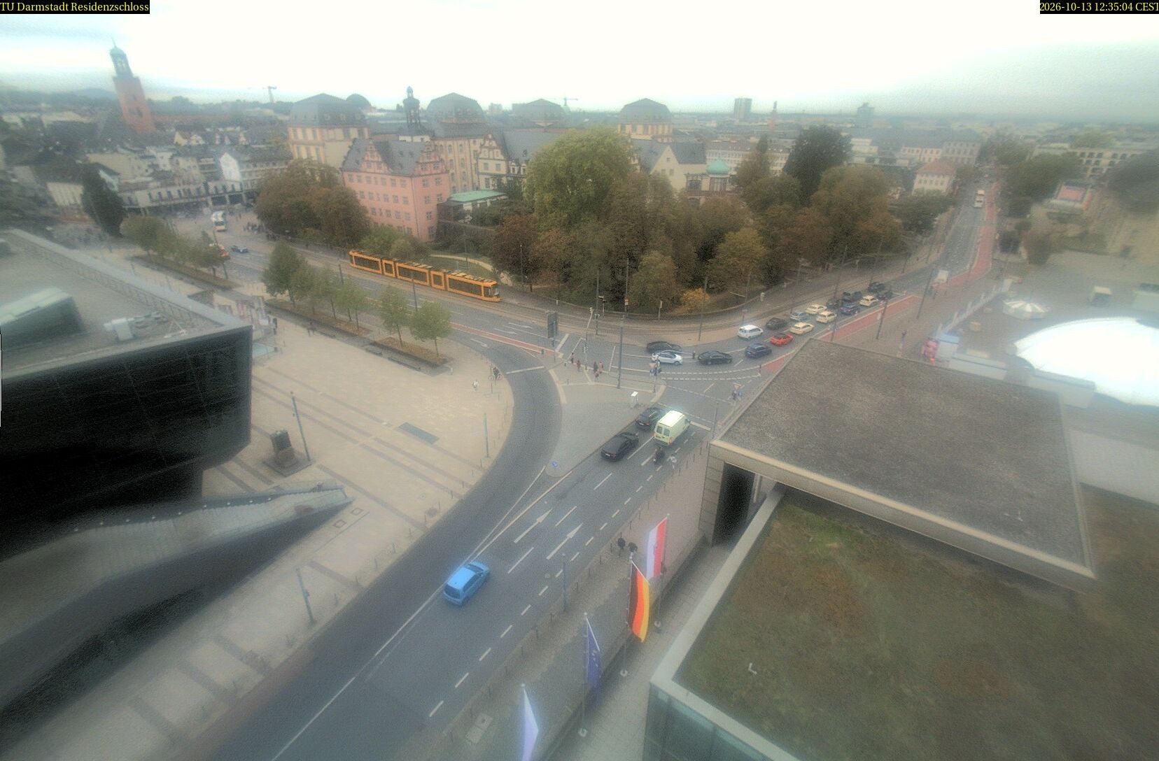Archiv Foto Webcam Residenzschloss Darmstadt