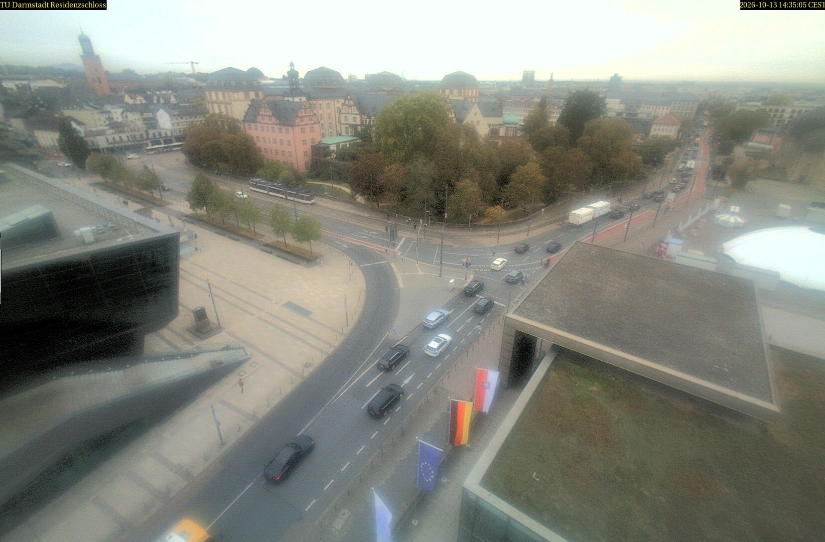 Archiv Foto Webcam Residenzschloss Darmstadt