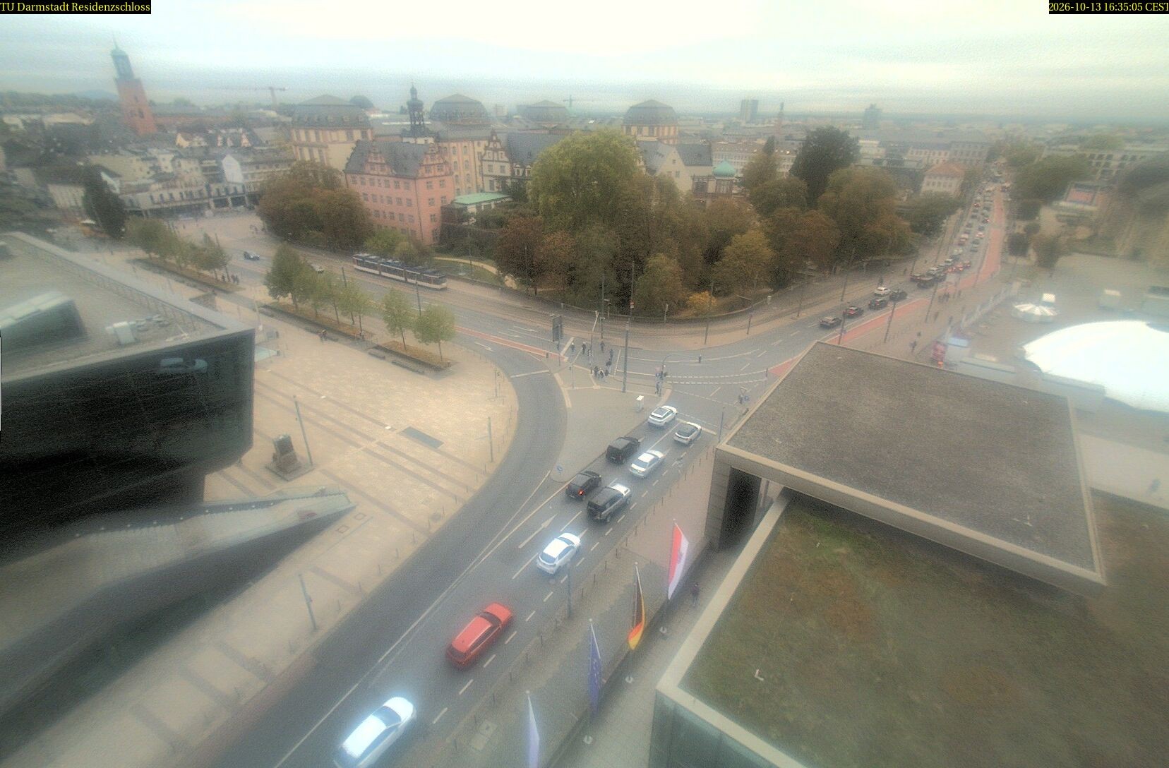 Archiv Foto Webcam Residenzschloss Darmstadt