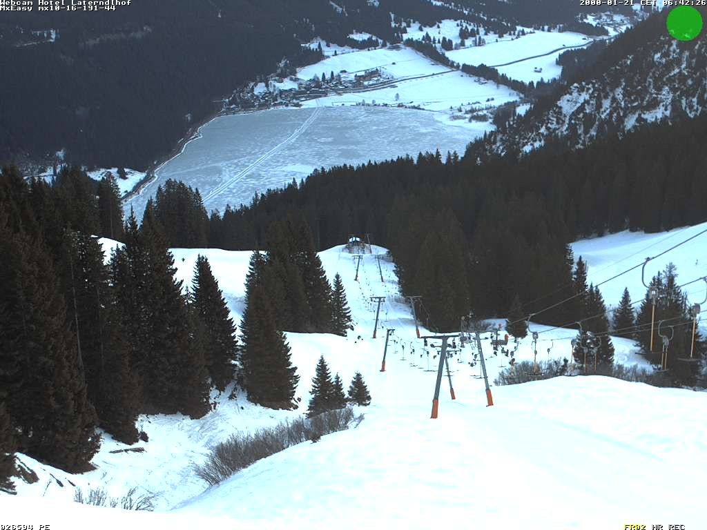 Archiv Foto Webcam Neunerköpfle: Blick auf den Haldensee