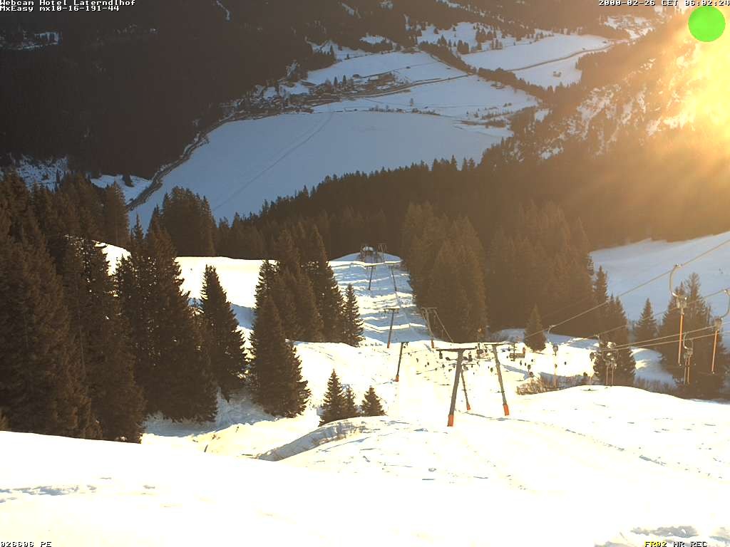 Archiv Foto Webcam Neunerköpfle: Blick auf den Haldensee