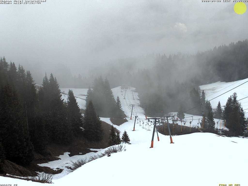 Archiv Foto Webcam Neunerköpfle: Blick auf den Haldensee