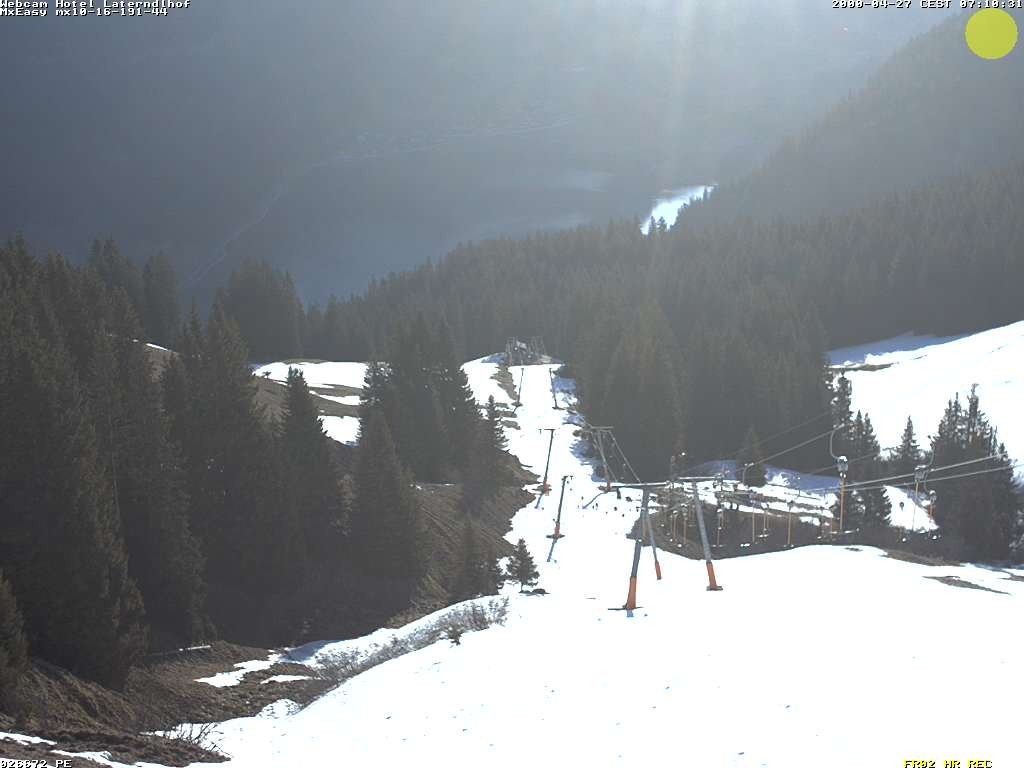 Archiv Foto Webcam Neunerköpfle: Blick auf den Haldensee