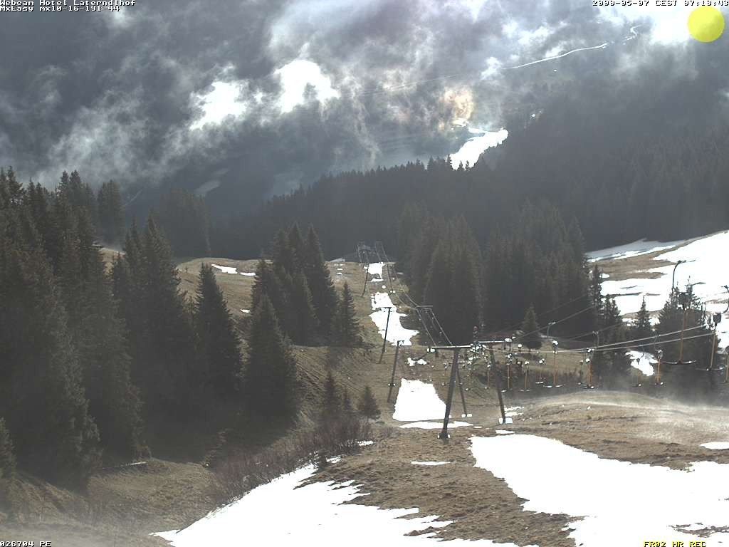 Archiv Foto Webcam Neunerköpfle: Blick auf den Haldensee