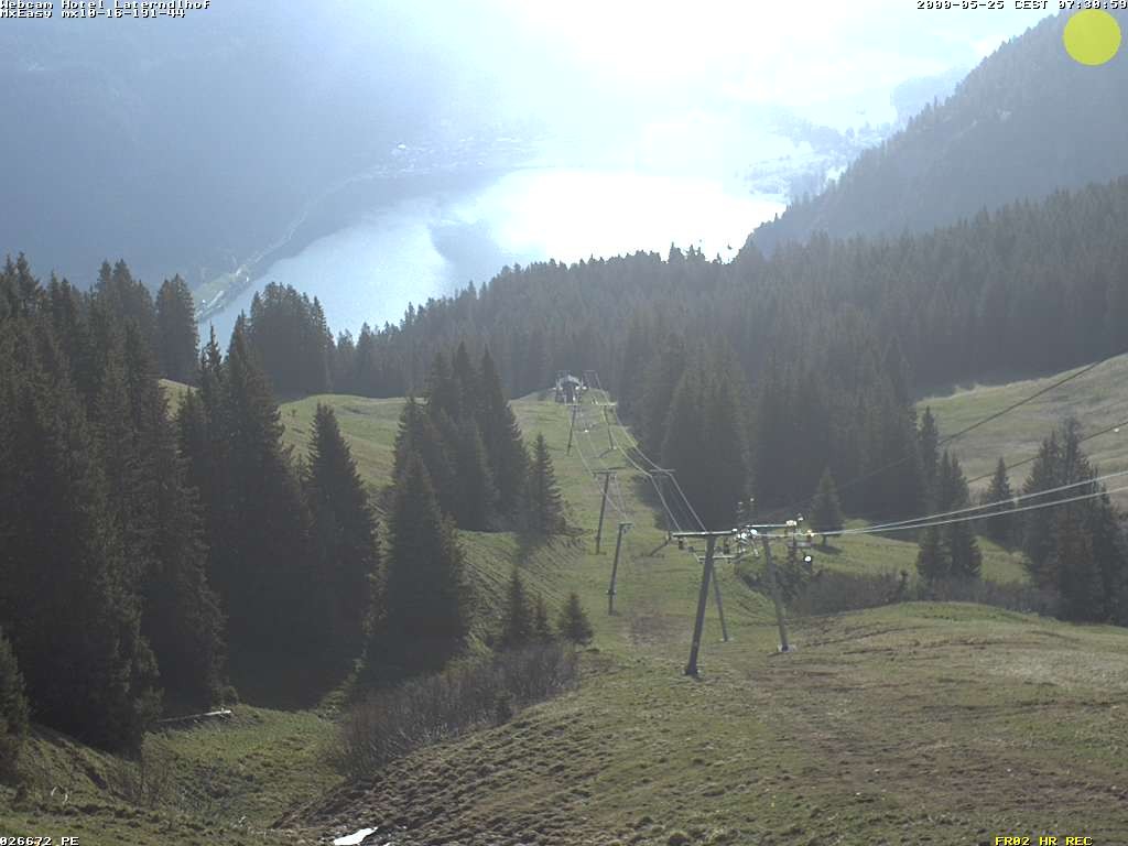 Archiv Foto Webcam Neunerköpfle: Blick auf den Haldensee