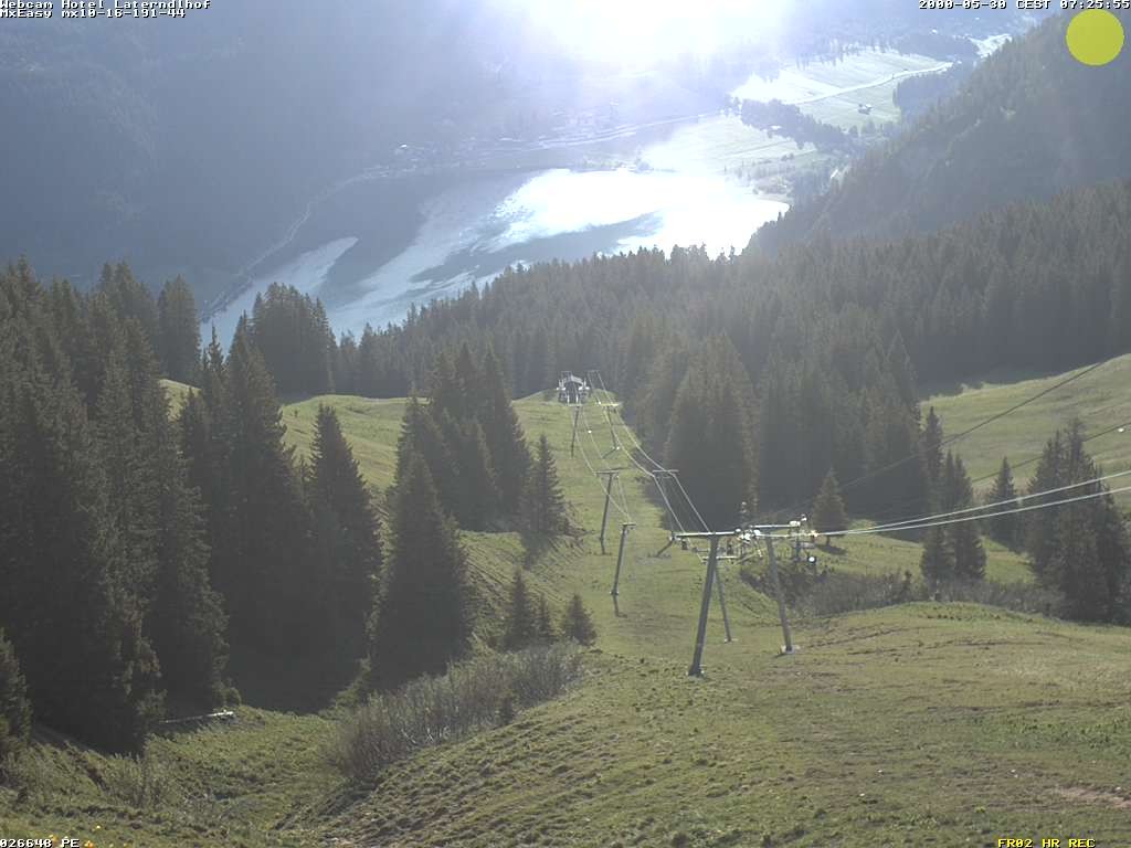 Archiv Foto Webcam Neunerköpfle: Blick auf den Haldensee