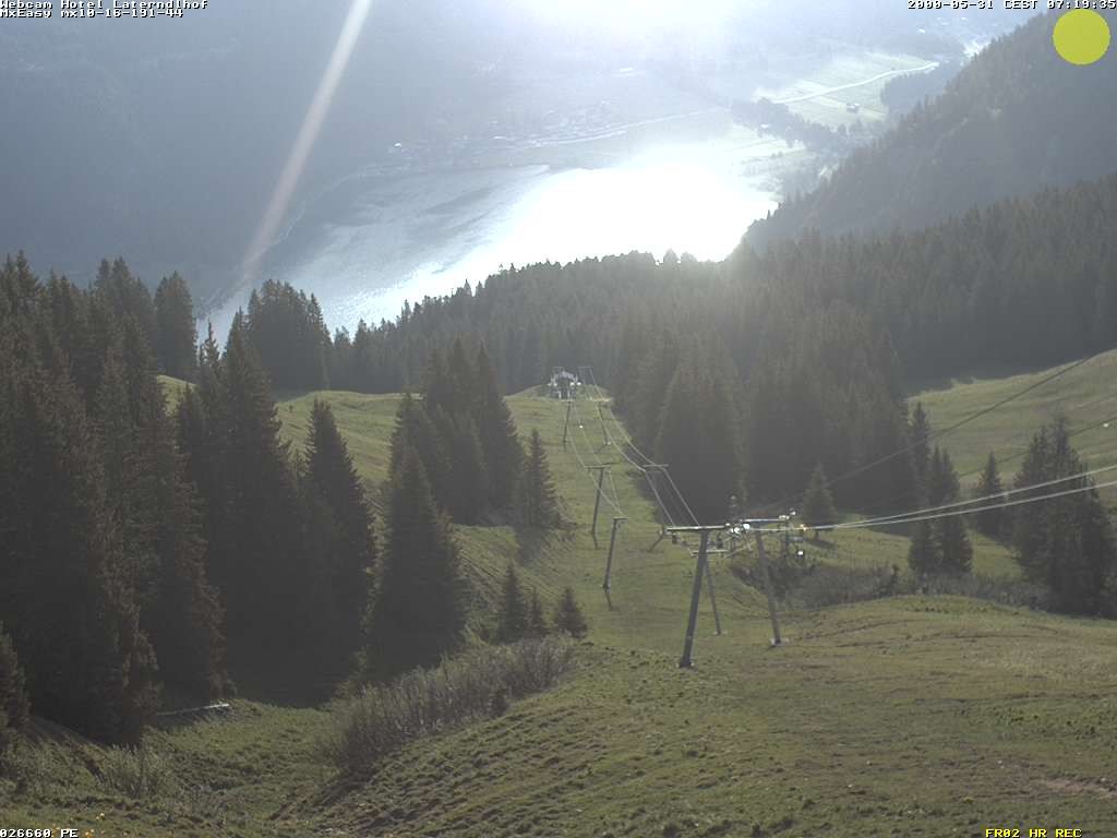 Archiv Foto Webcam Neunerköpfle: Blick auf den Haldensee