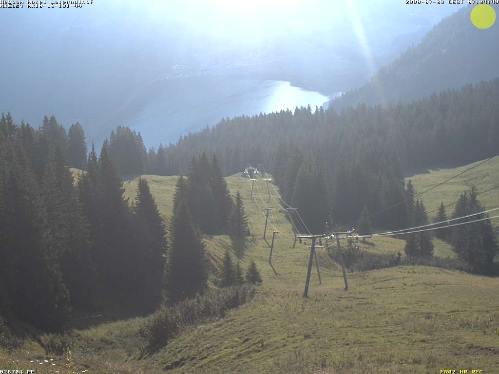 Archiv Foto Webcam Neunerköpfle: Blick auf den Haldensee