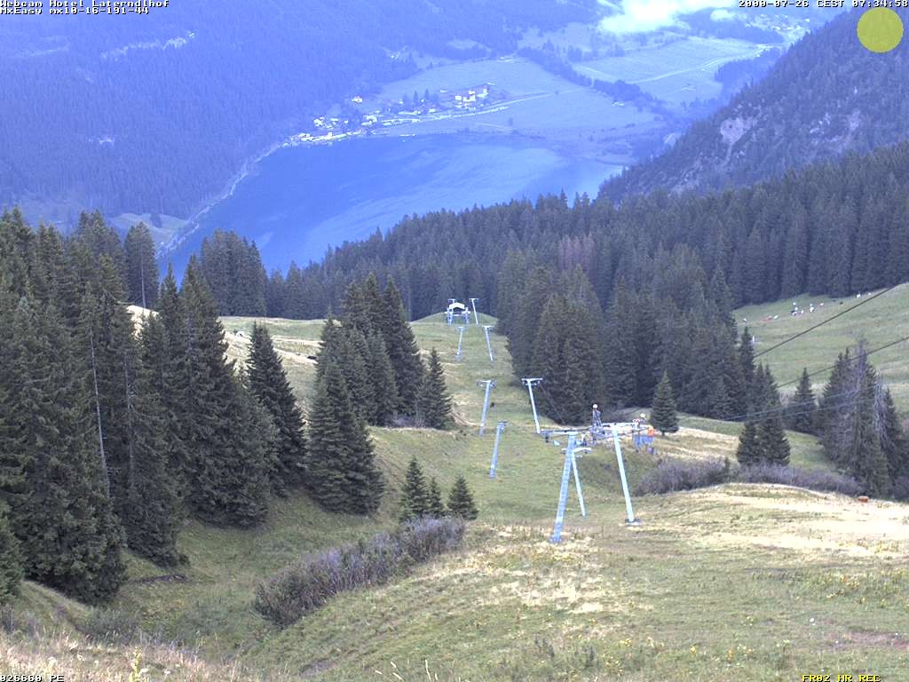 Archiv Foto Webcam Neunerköpfle: Blick auf den Haldensee