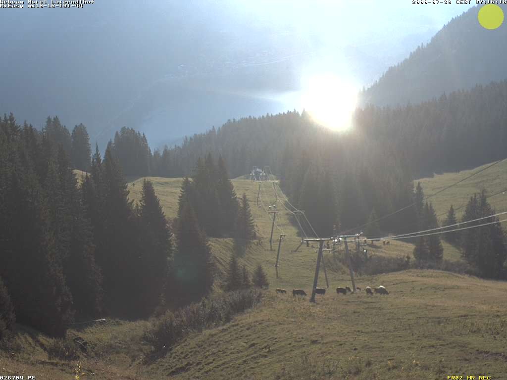 Archiv Foto Webcam Neunerköpfle: Blick auf den Haldensee