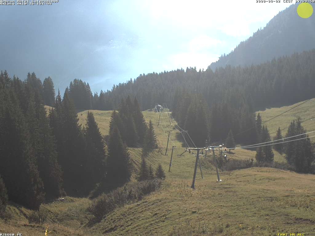 Archiv Foto Webcam Neunerköpfle: Blick auf den Haldensee