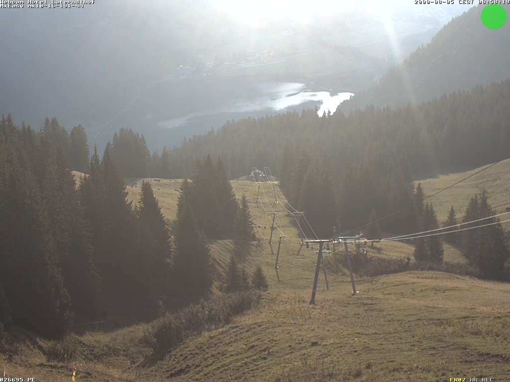 Archiv Foto Webcam Neunerköpfle: Blick auf den Haldensee