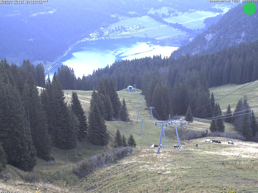 Archiv Foto Webcam Neunerköpfle: Blick auf den Haldensee