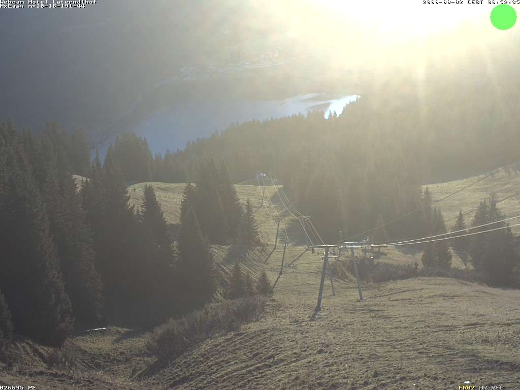 Archiv Foto Webcam Neunerköpfle: Blick auf den Haldensee