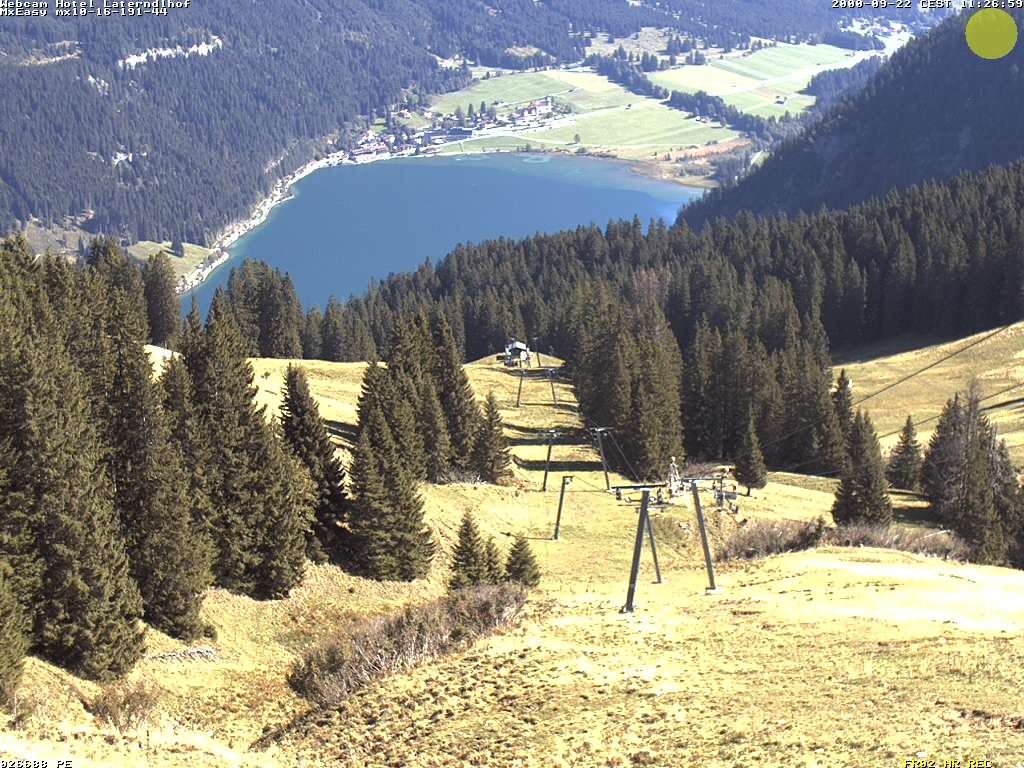 Archiv Foto Webcam Neunerköpfle: Blick auf den Haldensee