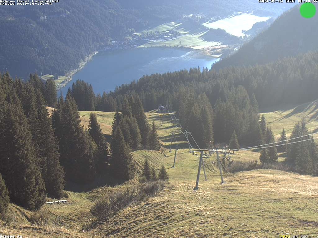 Archiv Foto Webcam Neunerköpfle: Blick auf den Haldensee