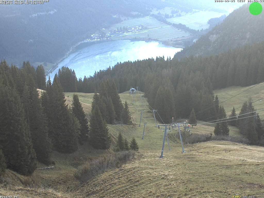 Archiv Foto Webcam Neunerköpfle: Blick auf den Haldensee