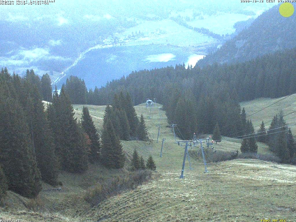 Archiv Foto Webcam Neunerköpfle: Blick auf den Haldensee