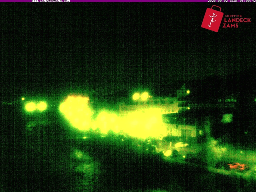 Archiv Foto Webcam Landeck: Blick auf den Inn