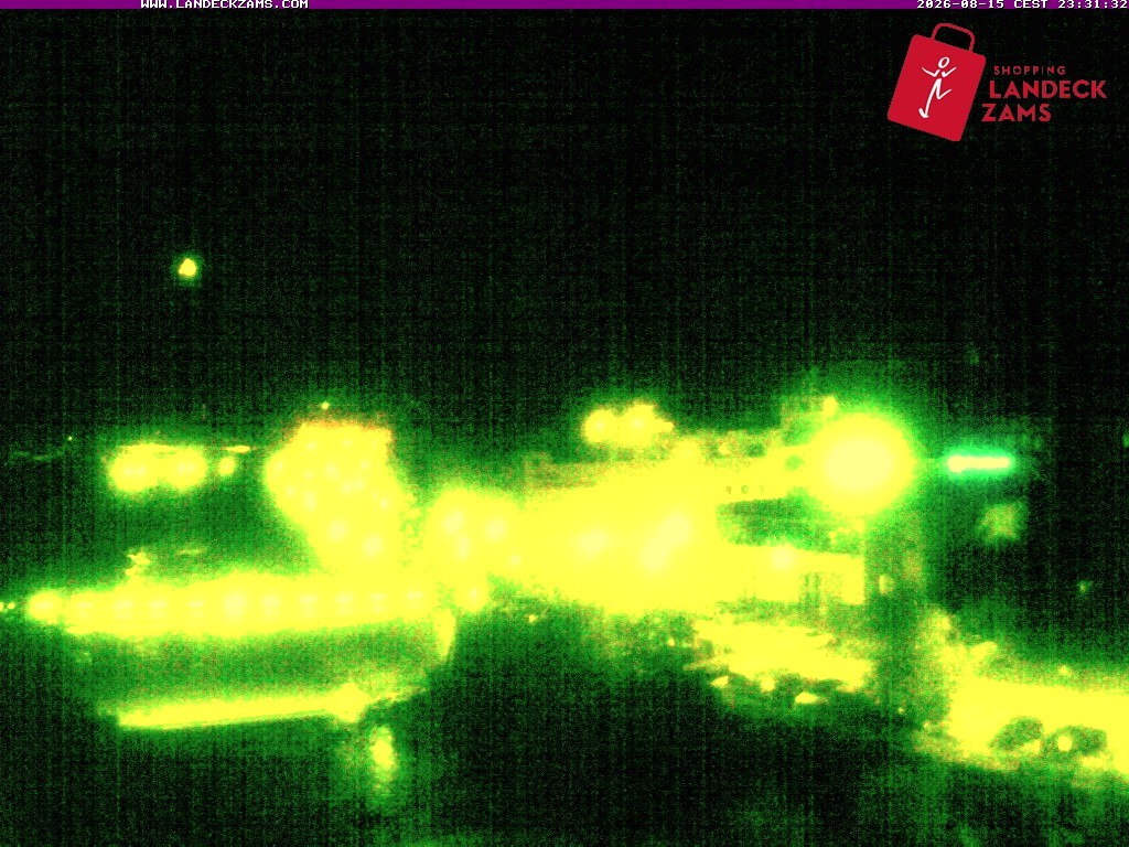 Archiv Foto Webcam Landeck: Blick auf den Inn