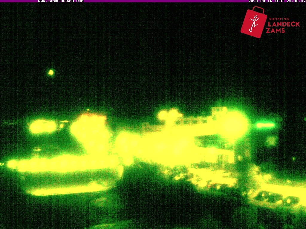 Archived image Webcam City of Landeck - River Inn