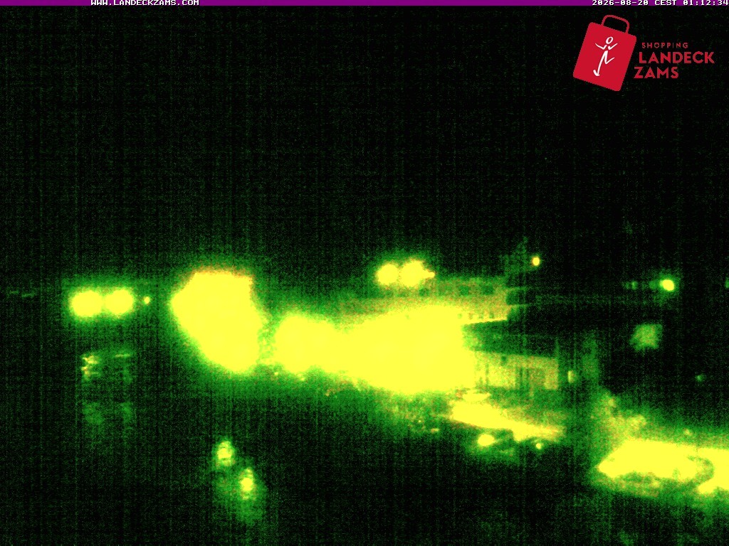 Archiv Foto Webcam Landeck: Blick auf den Inn