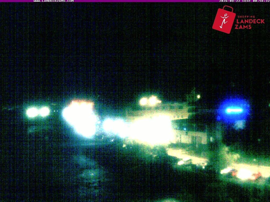 Archiv Foto Webcam Landeck: Blick auf den Inn
