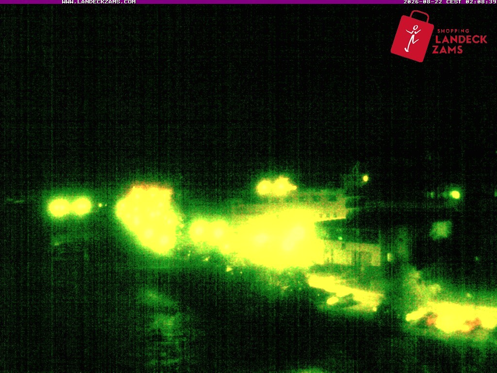 Archiv Foto Webcam Landeck: Blick auf den Inn