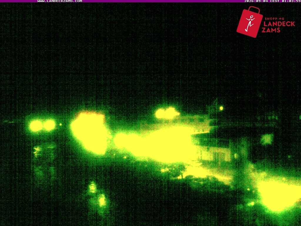 Archived image Webcam City of Landeck - River Inn