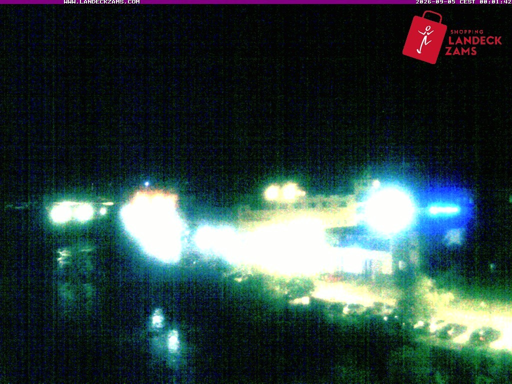 Archiv Foto Webcam Landeck: Blick auf den Inn