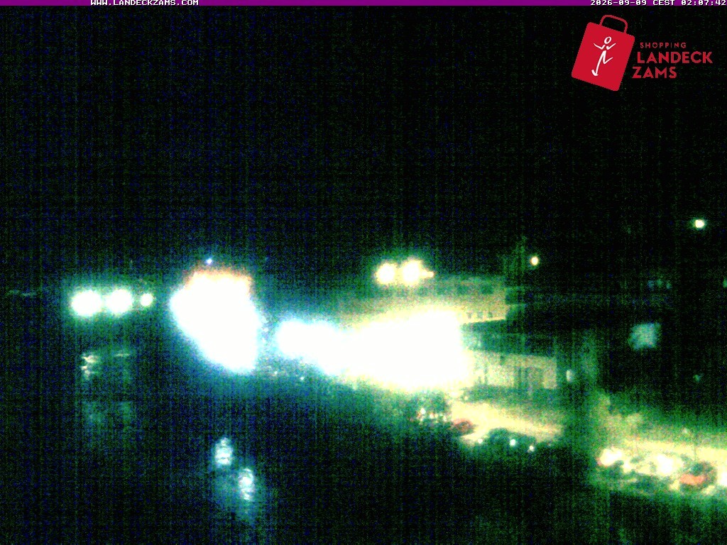 Archiv Foto Webcam Landeck: Blick auf den Inn