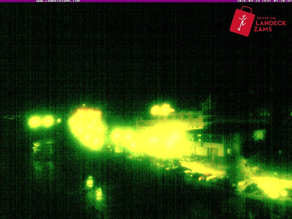 Archiv Foto Webcam Landeck: Blick auf den Inn