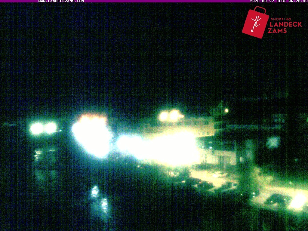 Archiv Foto Webcam Landeck: Blick auf den Inn