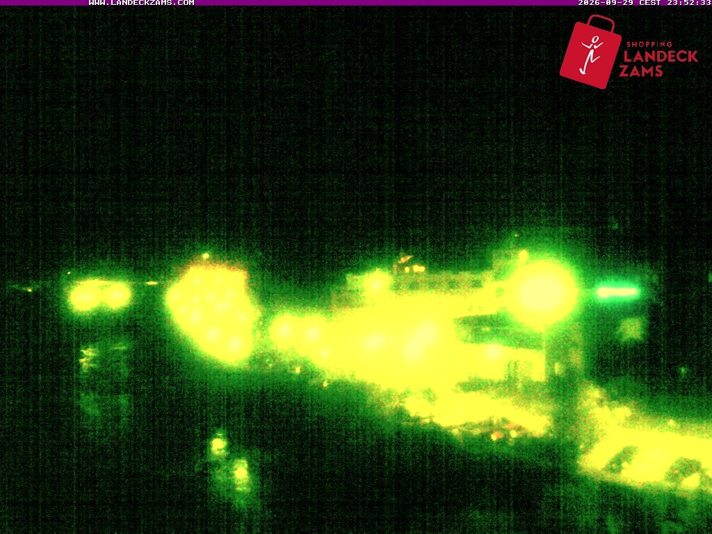 Archived image Webcam City of Landeck - River Inn